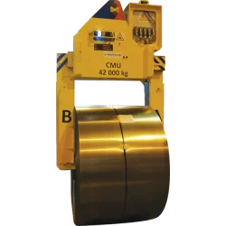 Pince à bobine automatique à sabots escamotables
