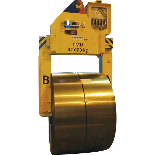 Pince à bobine automatique à sabots escamotables