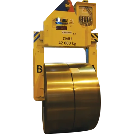 Pince à bobine automatique à sabots escamotables