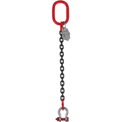 Élingue chaîne 1 brin - Manille lyre