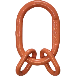 Maille de tête triple avec méplat