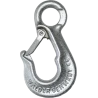 Crochet inox à œil avec linguet