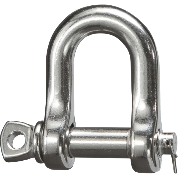 Manille droite inoxManille de levage inox avec goupille Manille droite inoxManille de levage inox avec goupille