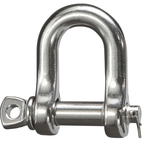 Manille droite inoxManille de levage inox avec goupille