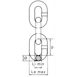 Chaîne inox - schéma