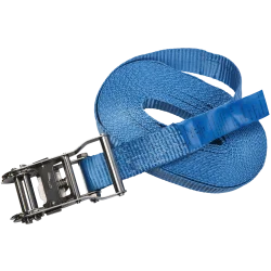 Sangle d'arrimage 1 pièce avec cliquet inox