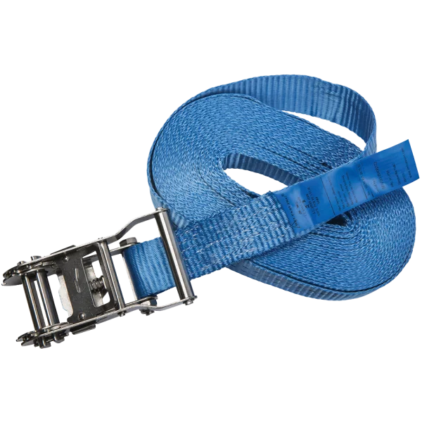 Sangle d'arrimage 1 pièce avec cliquet inox Sangle d'arrimage 1 pièce avec cliquet inox