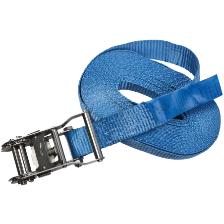 Sangle d'arrimage 1 pièce avec cliquet inox
