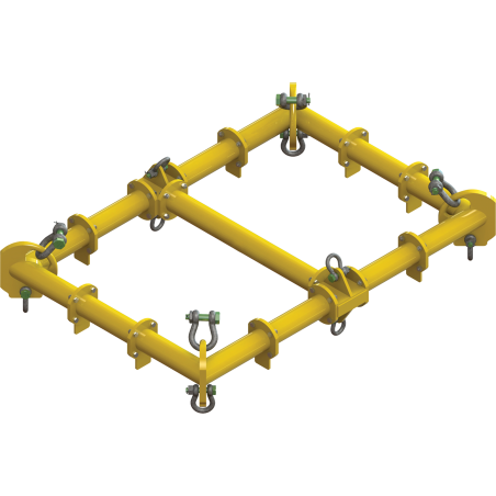 Palonnier cadre écarteur modulaire