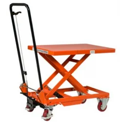 Table élévatrice mobile - barre pliable