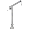 Treuil de levage manuel sur structure articulée - INOX