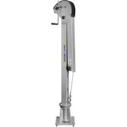 Treuil de levage manuel sur structure articulée - INOX