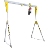 Portique de chantier aluminium léger - palan 6 m