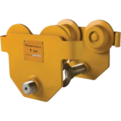 Chariot porte palan manuel yellow