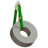 Poulie de basculement pour sangle