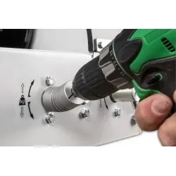 Treuil de levage avec adaptateur perceuse