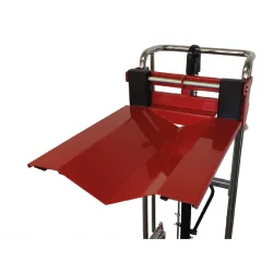 Plateau porte-bobine longitudinal