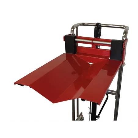 Plateau porte-bobine longitudinal