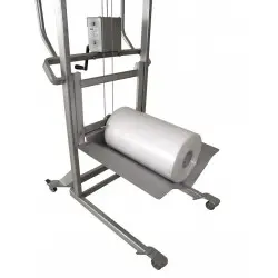 Plateau porte-bobine longitudinal - inox