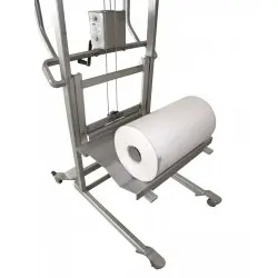 Plateau porte-bobine transversal - inox