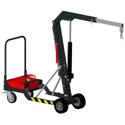 Potence mobile tout terrain