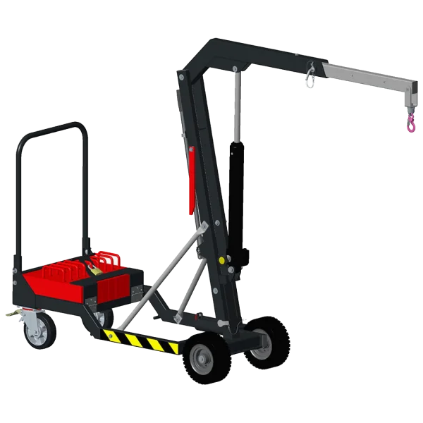 Potence mobile tout terrain