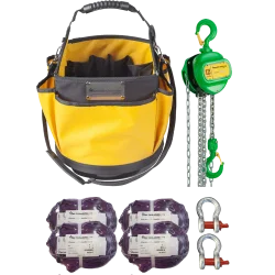 Kit de chantier : palan manuel 250 kg