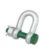 Manille droite HR boulonnée - Green Pin®