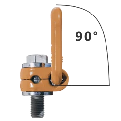 Anneau de levage émerillon avec étrier