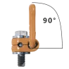 Anneau de levage émerillon avec étrier