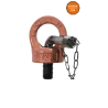 Anneau de levage mâle orientable H.Q avec clé
