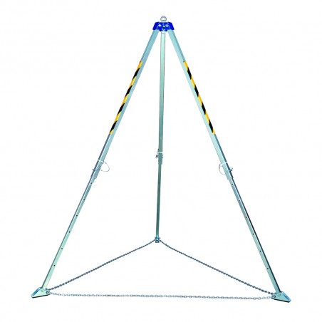 Trépied de levage réglable pour chantier
