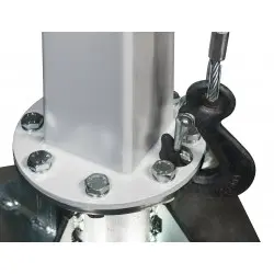 Treuil de levage manuel sur structure articulée - réglage