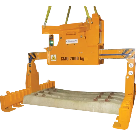 Pince de levage pour traverses