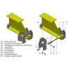 Butée de chariot réglable