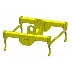 Palonnier de manutention de bennes