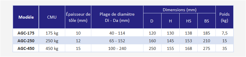 Aimant permanent pour rond