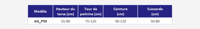 Harnais de sécurité antichute EN361 / EN358