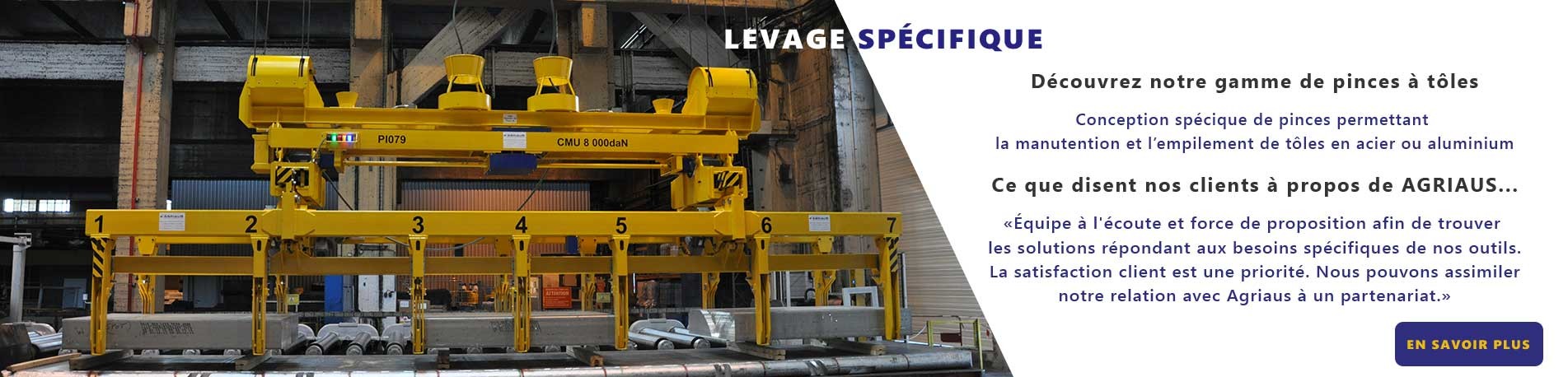 Levage spécifique